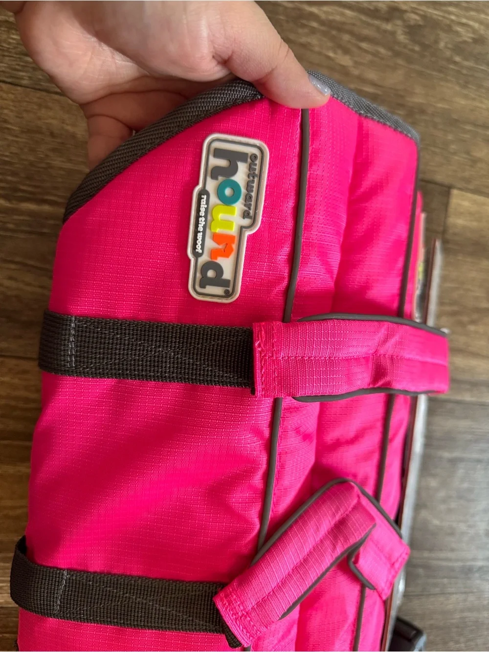 Outward Hound Hot Pink Dog Life Jacket
